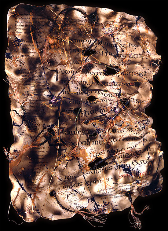 Burnt Parchment art by Denis Brown