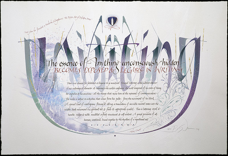 Calligraphy & Celtic art by Denis Brown