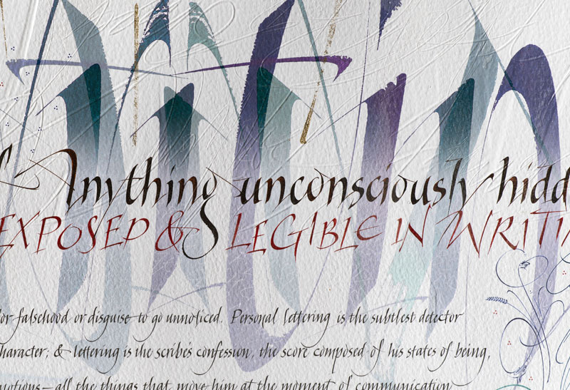 Calligraphy & Celtic art by Denis Brown