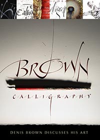 The book 'BROWN Calligraphy'