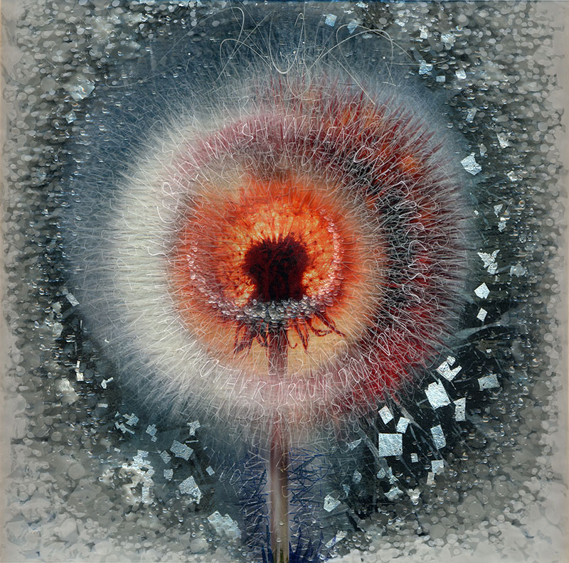 Calligraphy in Glass by Denis Brown