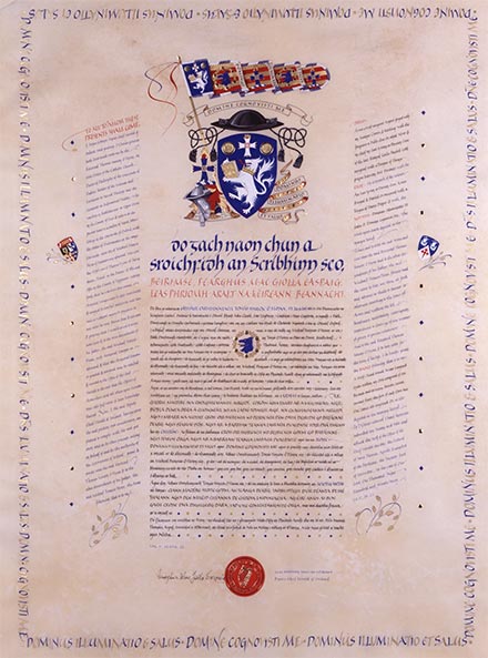 Grant of Arms