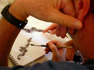 Calligraphy Workshop with Denis Brown