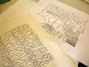 Calligraphy Workshop with Denis Brown