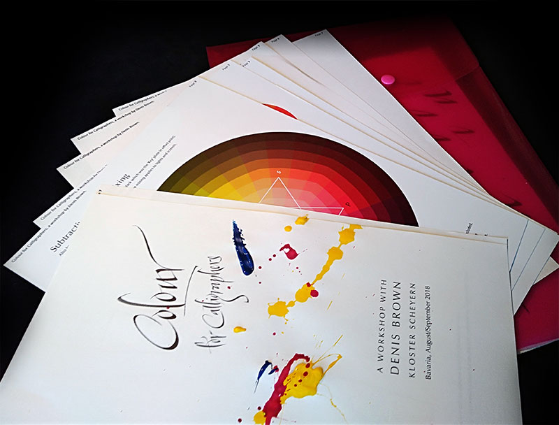 Colour for Calligraphers