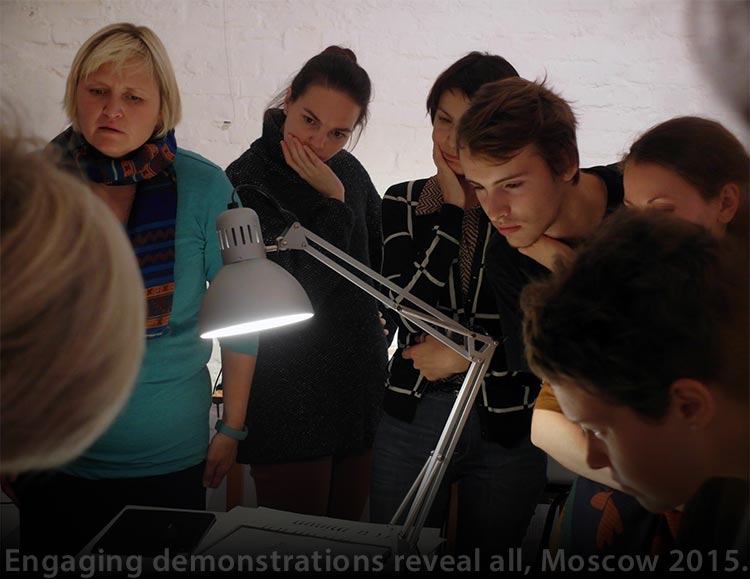 Moscow workshop demonstration