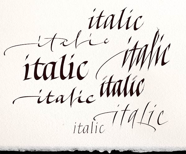 itali variations